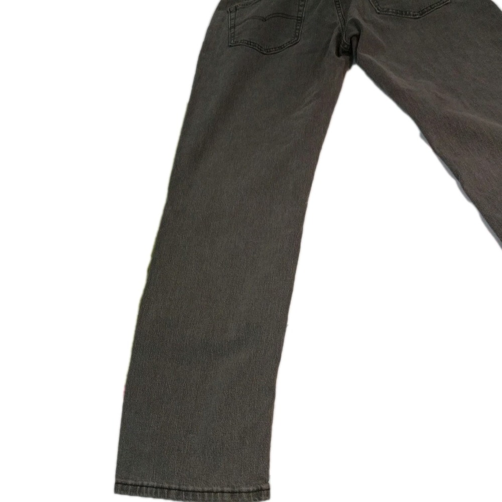 Levi's 559 Jeans‎ Mens 36×34 Gray Light Wash Denim Relaxed Fit Straight Leg - Picture 6 of 7